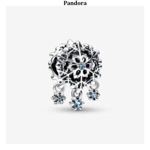 Pandora Icy Snowflake Drop Charm